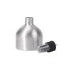 250 ml Aluminum Spray Bottle With Wide Size and Black Spray Cap