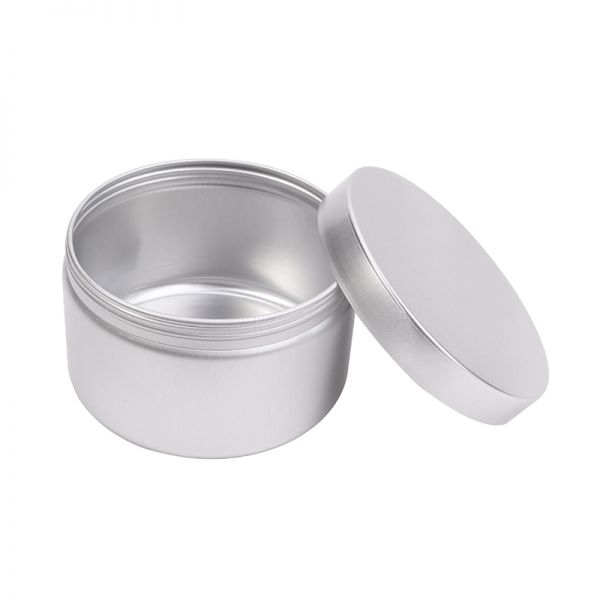 100ml Screw Top Tins With Smooth Open Cap