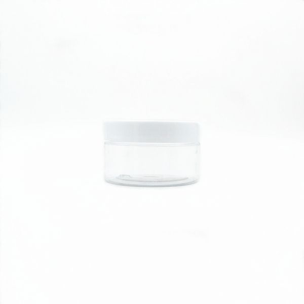 100ml PET Jars With Plastic Lid (3.38 oz) 