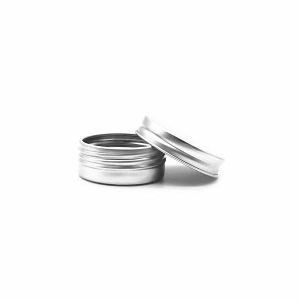 15ml Screw Top Tins ( 0.5 oz - Non-Ribbed Cap)