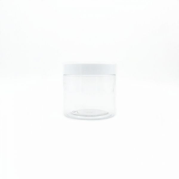 200ml PET Jars With Plastic Lid (6.8 oz - High) 