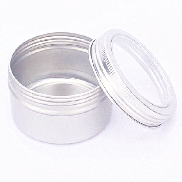 120ml Window Tin (4 oz - Screw Cap)