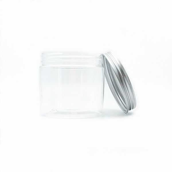400ml PET Plastic Jars With Aluminum Lid (13.5 oz)