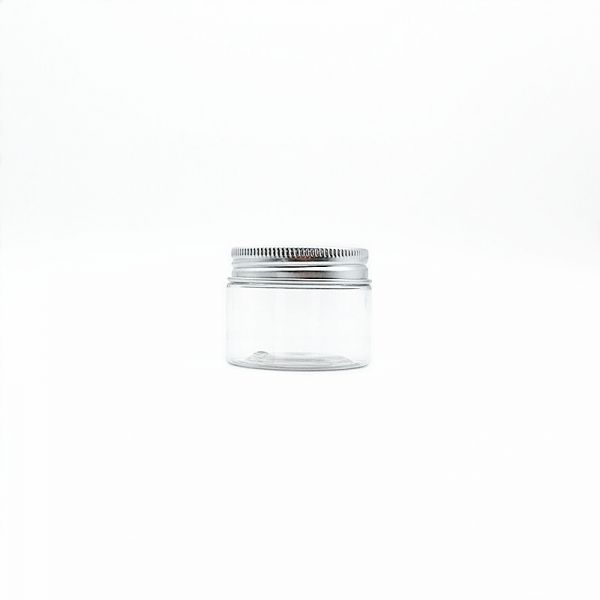 40ml PET Plastic Jars With Aluminum Lid (1.35 oz) 