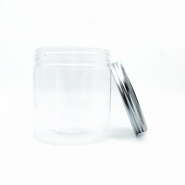 500ml PET Plastic Jars With Aluminum Lid (16.9 oz) 
