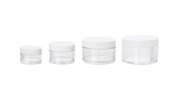 150ml Plastic Cosmetic Jars (5 oz)