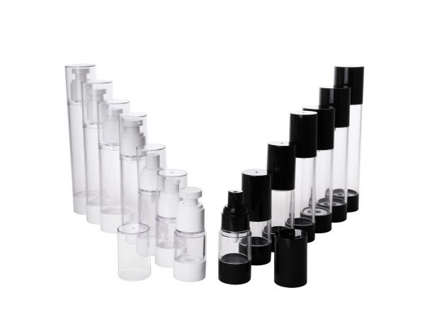 15ml Airless Pump Bottles (0.5 oz)