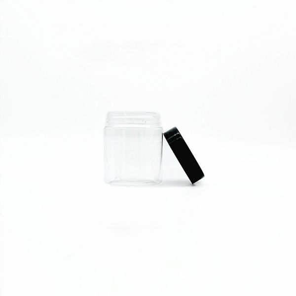 80ml PET Jars With Plastic Lid (2.7 oz - High)