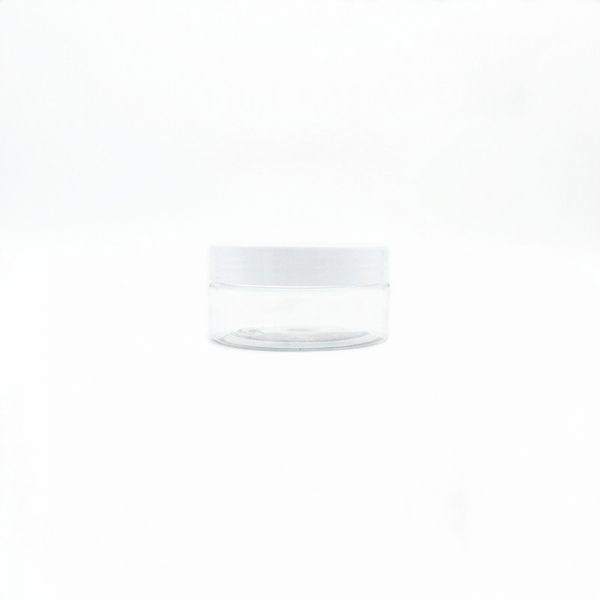 80ml PET Jars With Plastic Lid (2.7 oz - Low)