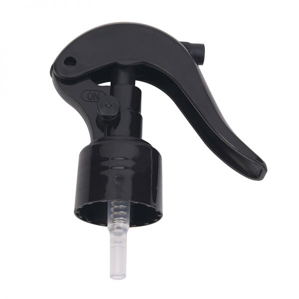 Black Trigger Spray Caps For 120 ml Aluminum Bottle