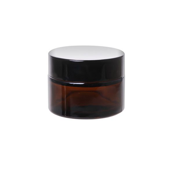 20ml Amber Cosmetic Jars (0.68 oz)