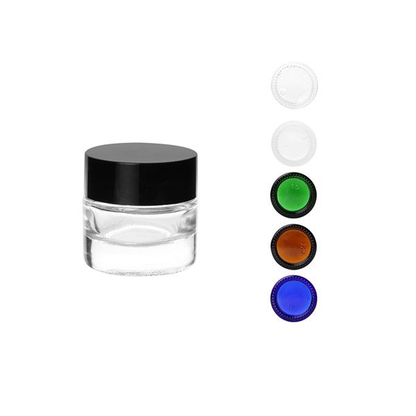 10ml Glass Cosmetic Jars (0.34 oz)