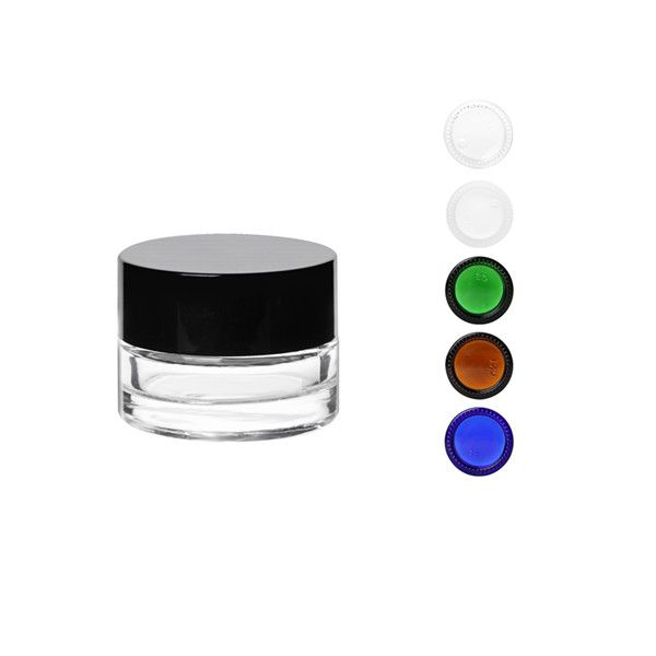 5ml Glass Cosmetic Jars (0.17 oz)