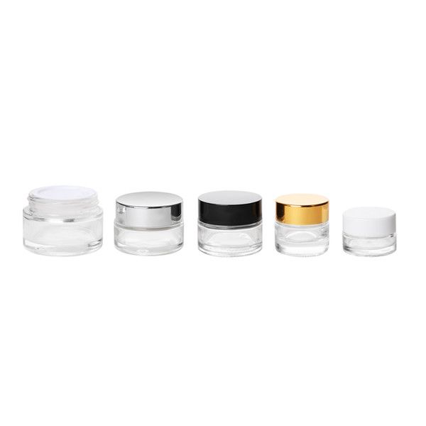 10ml Glass Cosmetic Jars (0.34 oz)