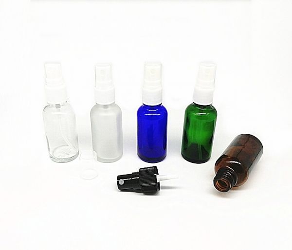 30ml Glass Pump / Spray Bottle (1 oz) 