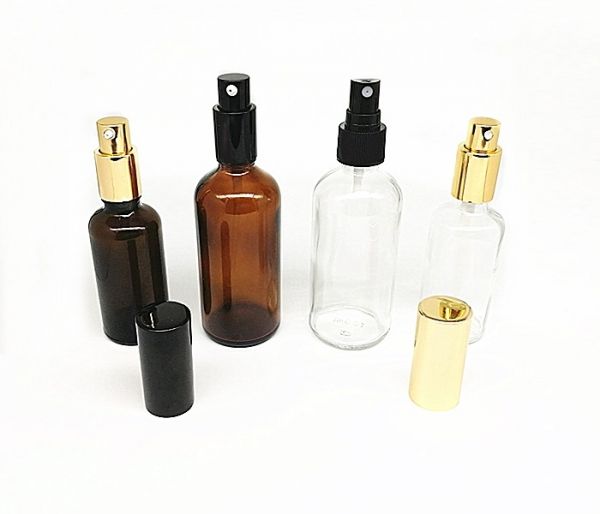 10ml Glass Pump / Spray Bottle (0.34 oz) 