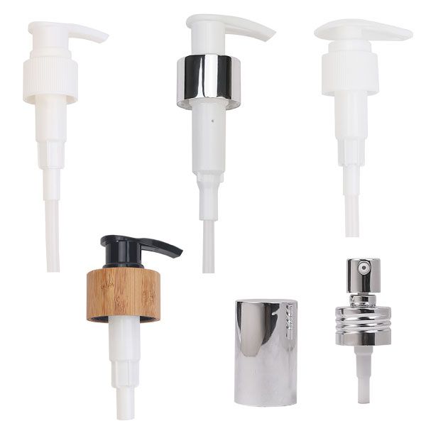 Different Pumps for 50ml Aluminum Bottle