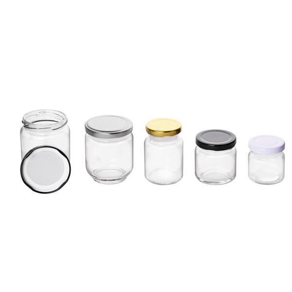 100ml Straight Sided Glass Jars With Lids (3.38 oz)