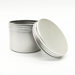 Metal tins - 100ml screw top metal tins slim