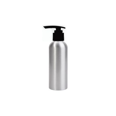 120 ml Aluminum Pump Bottle (WIDE – 4 oz)