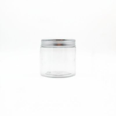 200ml PET Plastic Jars With Aluminum Lid (6.8 oz - High)