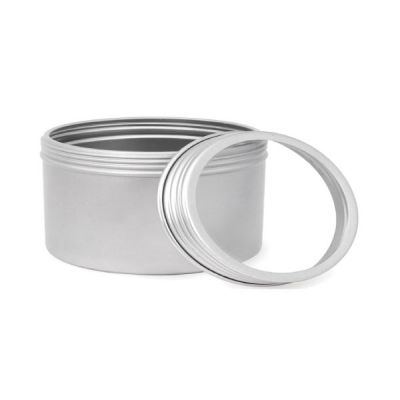 200 ml Window Tin (6.8 oz - Screw Cap)
