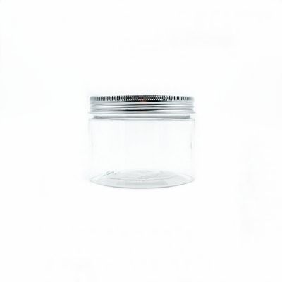300ml PET Plastic Jars With Aluminum Lid (10 oz)