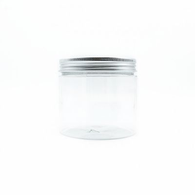 400ml PET Plastic Jars With Aluminum Lid (13.5 oz)