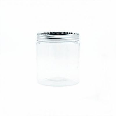 500ml PET Plastic Jars With Aluminum Lid (16.9 oz) 