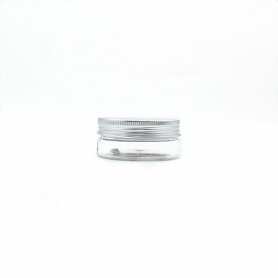 50ml PET Plastic Jars With Aluminum Lid (1.7 oz - Low)