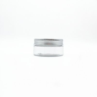 80ml PET Plastic Jars With Aluminum Lid (2.7 oz - Low)