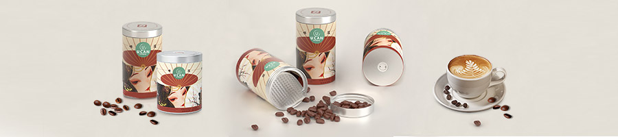 Metal Cofffee Tin