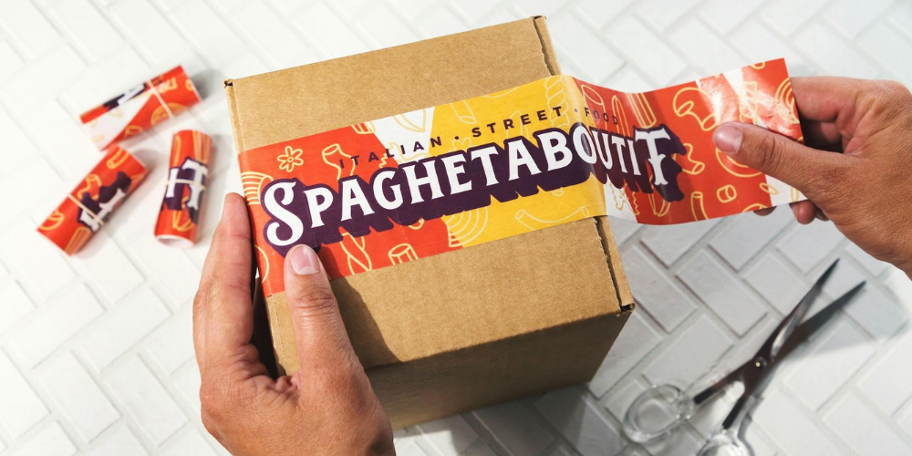 A-cardboard-box-with-Halloween-packaging-used-to-seal-it