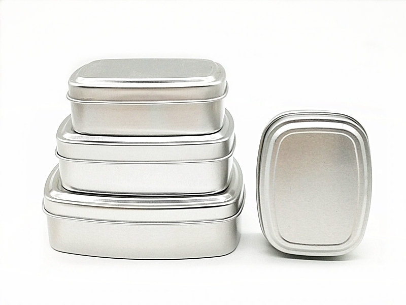 Wholesale small hinged tins for Robust and Clean Sanitation 