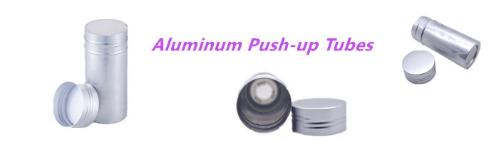 Aluminum push-up tubes
