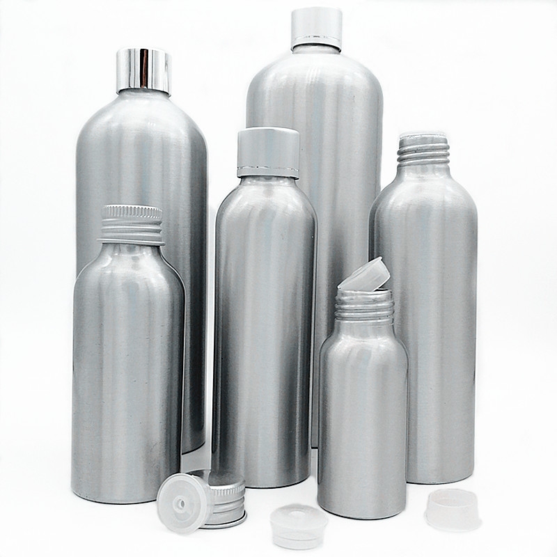 Aluminum Bottles with Dropper and Screw Top Cap