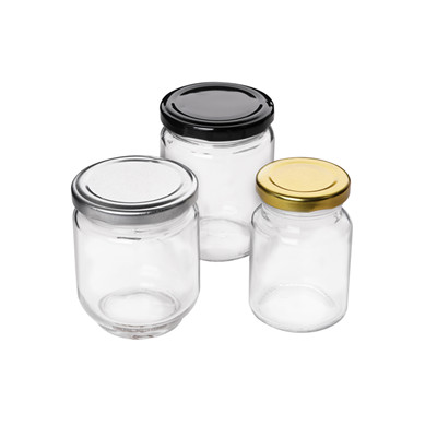 180ml Square Glass Jars With Lids